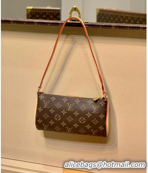 Best Luxury Louis Vuitton Pochette Tirette Mini bag Monogram Canvas M47123 2024