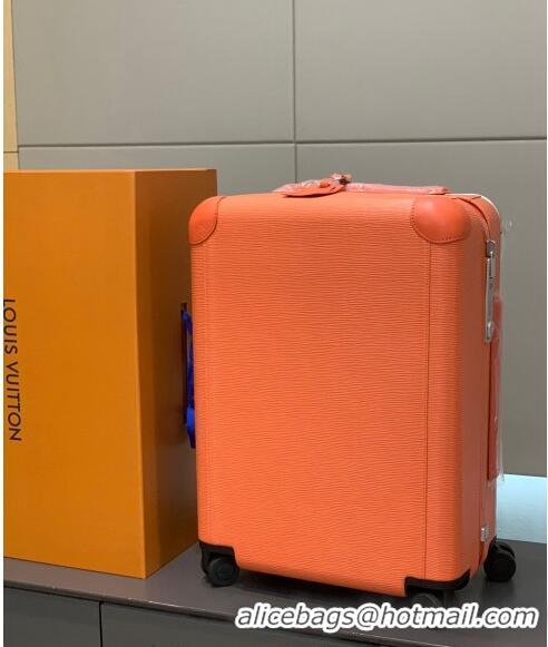 Top Quality Louis Vuitton Horizon Luggage Travel Bag 55cm in Epi Leather 0417 Orange 2024