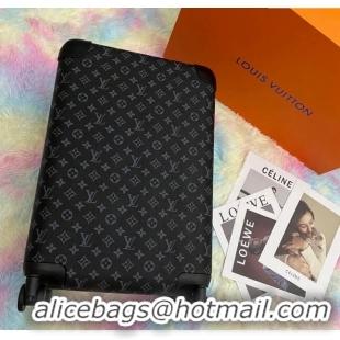 Trendy Design Louis Vuitton Horizon Luggage Travel Bag 55cm in Classci Monogram Canvas 0417 Black 2024