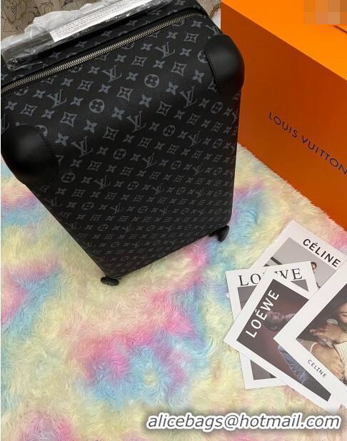 Trendy Design Louis Vuitton Horizon Luggage Travel Bag 55cm in Classci Monogram Canvas 0417 Black 2024