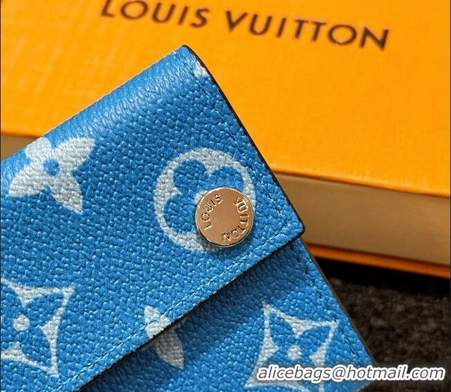 Modern Classic Louis Vuitton Card Holder Necklace M83154 Blue 2024