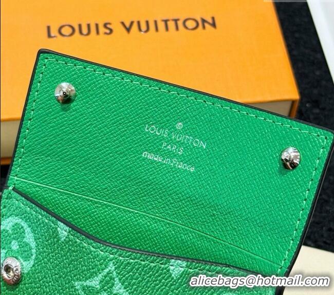 Market Sells Louis Vuitton Card Holder Necklace M83154 Green 2024