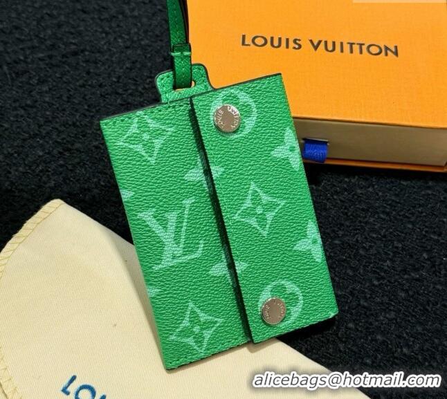 Market Sells Louis Vuitton Card Holder Necklace M83154 Green 2024