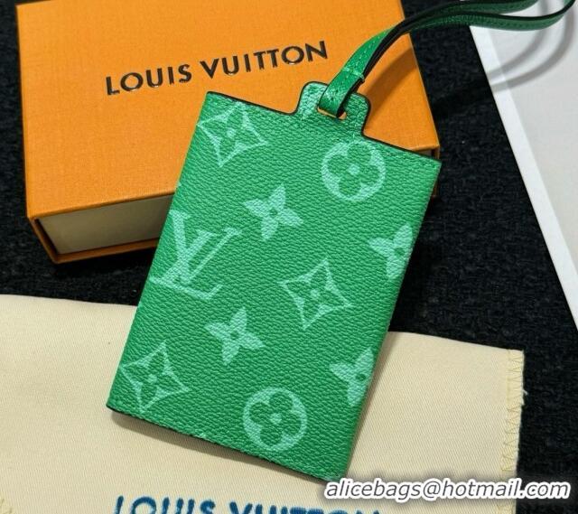 Market Sells Louis Vuitton Card Holder Necklace M83154 Green 2024