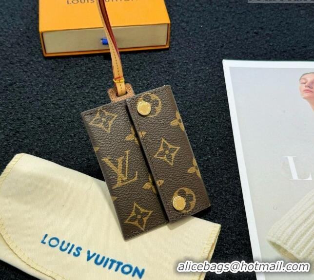 Sumptuous Louis Vuitton Card Holder Necklace M83154 Brown Monogram 2024