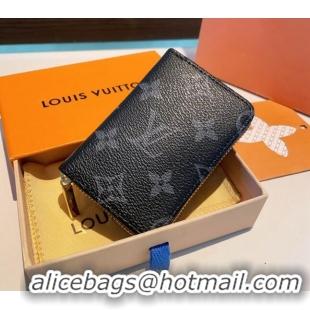 Top Grade Louis Vuitton Coin Purse Wallet 0513 Black 2024