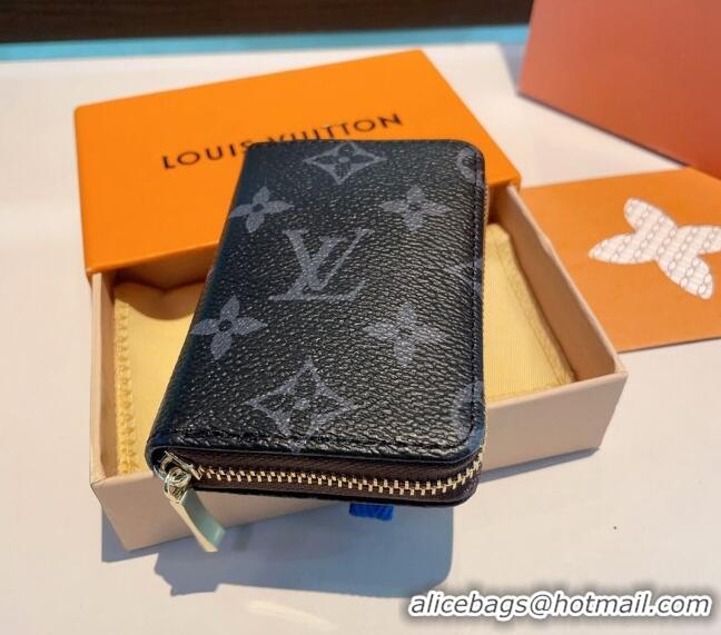 Top Grade Louis Vuitton Coin Purse Wallet 0513 Black 2024