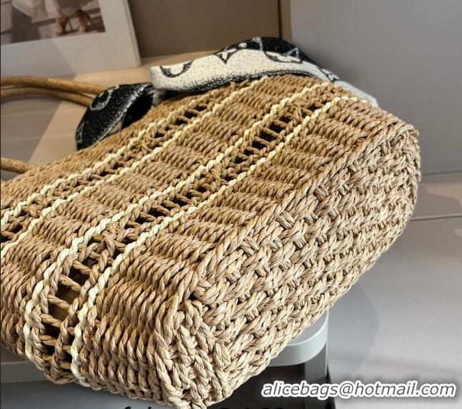 Top Grade Louis Vuitton Straw Basket bag 051301 Khaki 2024