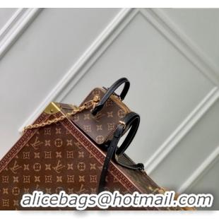 Famous Brand Louis Vuitton Dice Box Monogram Canvas Micro Chain Bag M47124 2024