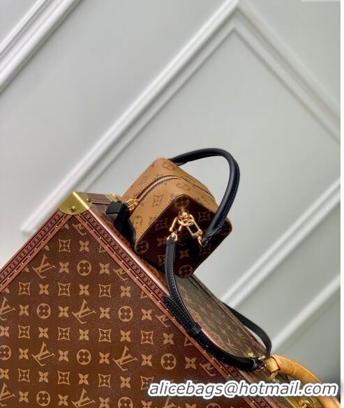 Famous Brand Louis Vuitton Dice Box Monogram Canvas Micro Chain Bag M47124 2024