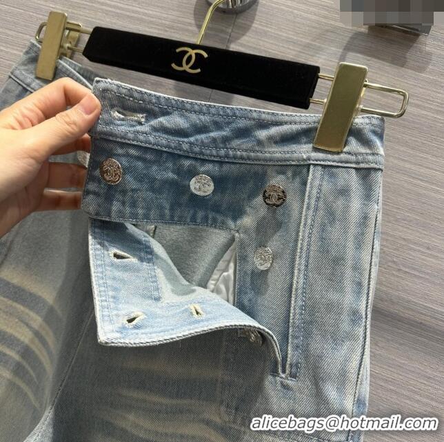 Stylish Discount Chanel Denim Jeans CH053107 Blue 2024