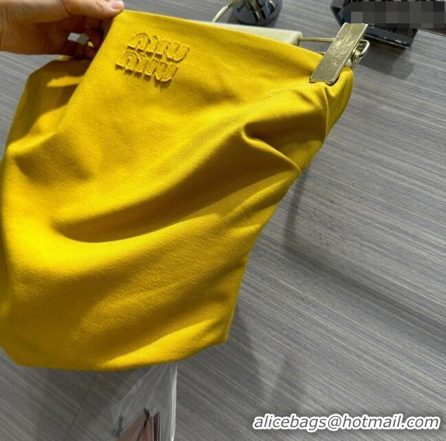 Best Price Miu Miu Vest M053110 Yellow 2024