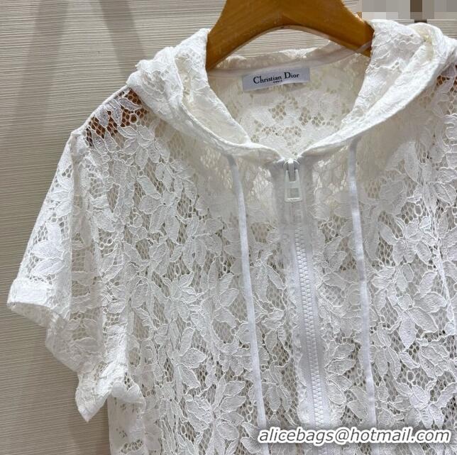 Market Sells Dior Lace Top and Shorts D053114 White 2024