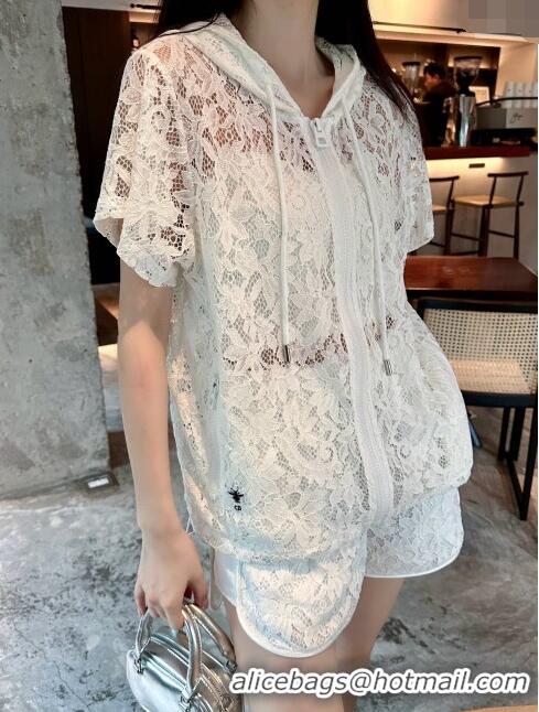 Market Sells Dior Lace Top and Shorts D053114 White 2024