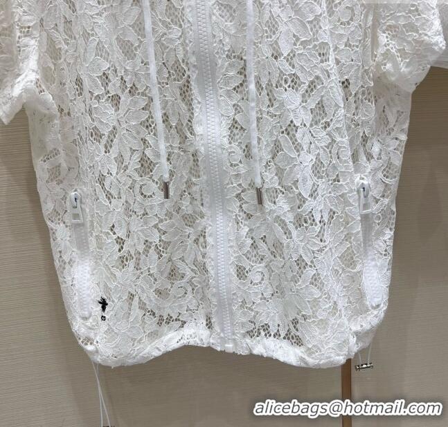 Market Sells Dior Lace Top and Shorts D053114 White 2024