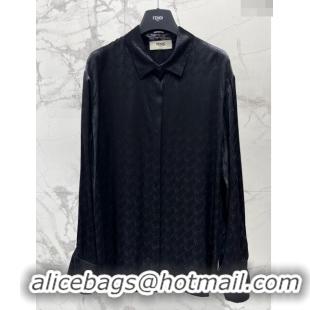 Fashion Show Collections Fendi Shirt F053118 Black 2024