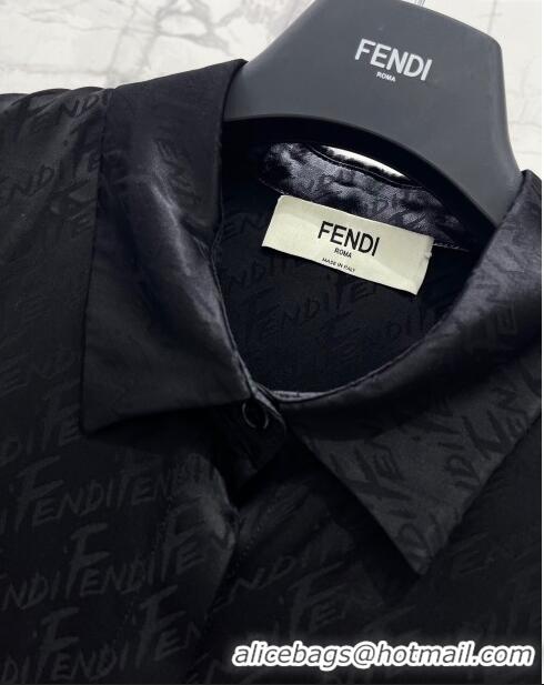 Fashion Show Collections Fendi Shirt F053118 Black 2024