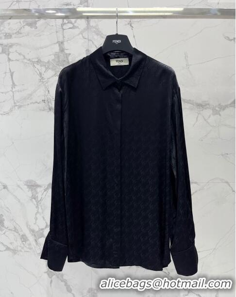 Fashion Show Collections Fendi Shirt F053118 Black 2024