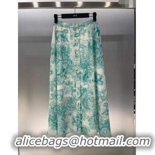 ​New Release Creation Dior Skirt D6507 Green 2024