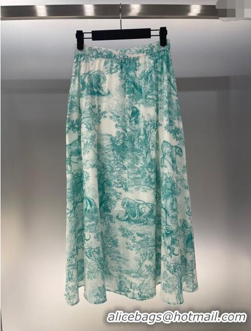 ​New Release Creation Dior Skirt D6507 Green 2024