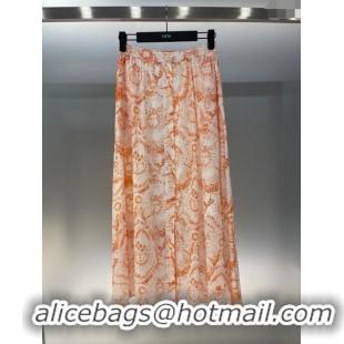 Top Quality Discount Dior Skirt D6508 Orange 2024