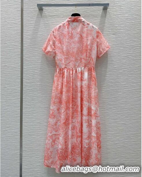 ​New Fashion Discount Dior Dress D6509 Orange 2024