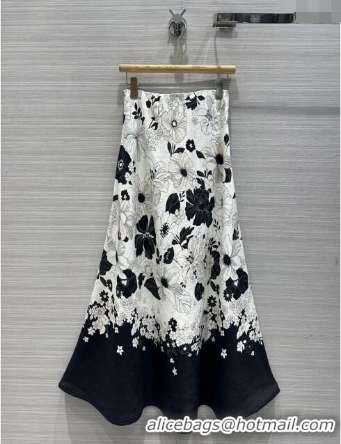 Well Crafted Zimmermann Ramie Skirt Z6525 2024