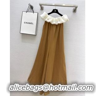 ​Unique Discount Chanel Jumpsuit CH6611 Brown 2024