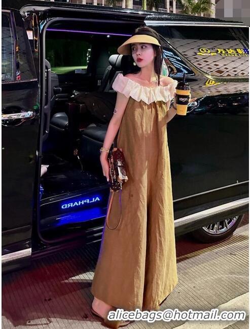 ​Unique Discount Chanel Jumpsuit CH6611 Brown 2024