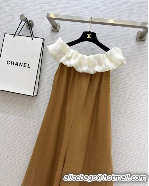 ​Unique Discount Chanel Jumpsuit CH6611 Brown 2024