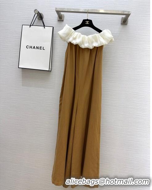 ​Unique Discount Chanel Jumpsuit CH6611 Brown 2024