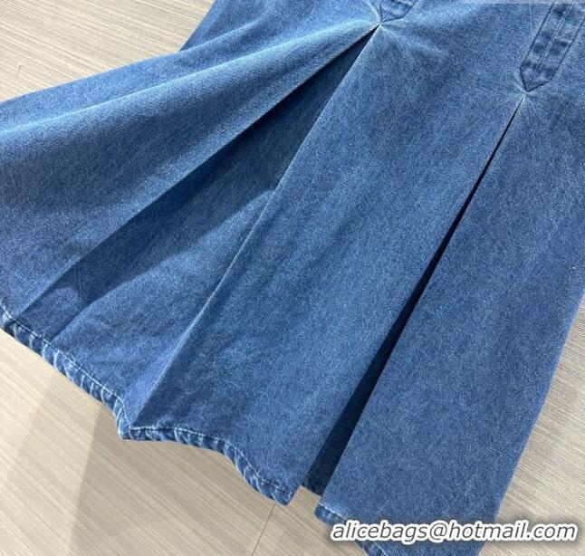 Market Sells Miu Miu Denim Skirt M6621 Blue 2024