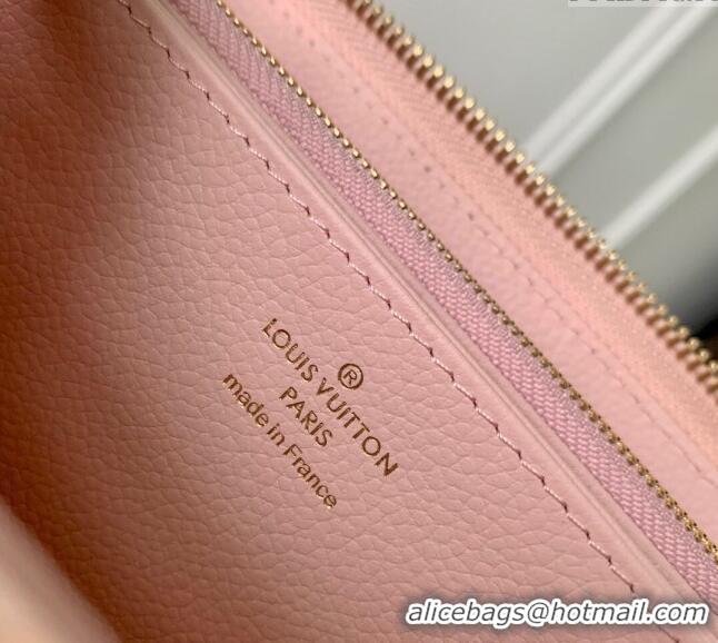 Grade Design Louis Vuitton Zippy Wallet in Monogram Empreinte Leather M61864 Opale Pink 2024