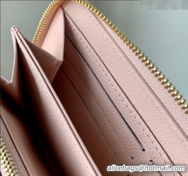 Grade Design Louis Vuitton Zippy Wallet in Monogram Empreinte Leather M61864 Opale Pink 2024