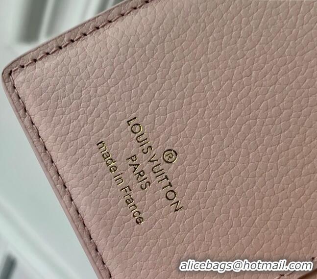 Pretty Style Louis Vuitton Metis Wallet in Monogram Empreinte Leather M82926 Opale Pink 2024