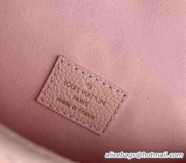 Good Product Louis Vuitton Nano Diane Mini bag in Monogram Empreinte Leather M83566 Opale Pink 2024