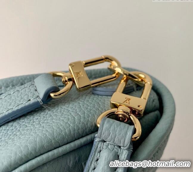 Buy Cheap Louis Vuitton Nano Diane Mini bag in Monogram Empreinte Leather M83592 Olympe Blue 2024