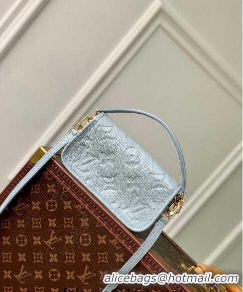 Buy Cheap Louis Vuitton Nano Diane Mini bag in Monogram Empreinte Leather M83592 Olympe Blue 2024