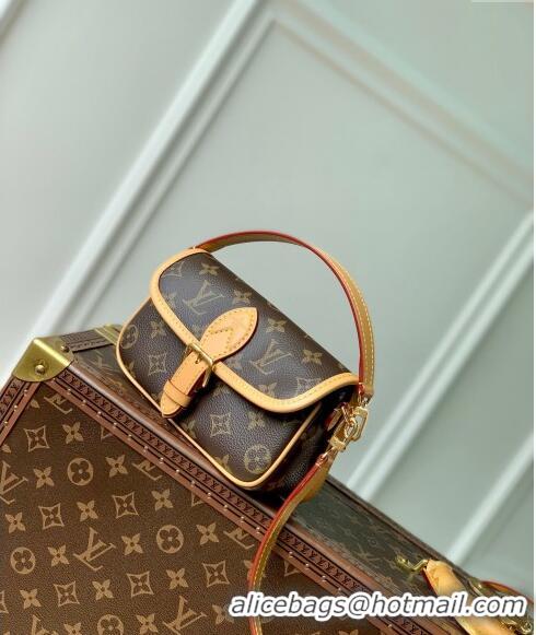 Unique Grade Louis Vuitton Nano Diane Mini bag in Monogram Canvas M83566 2024