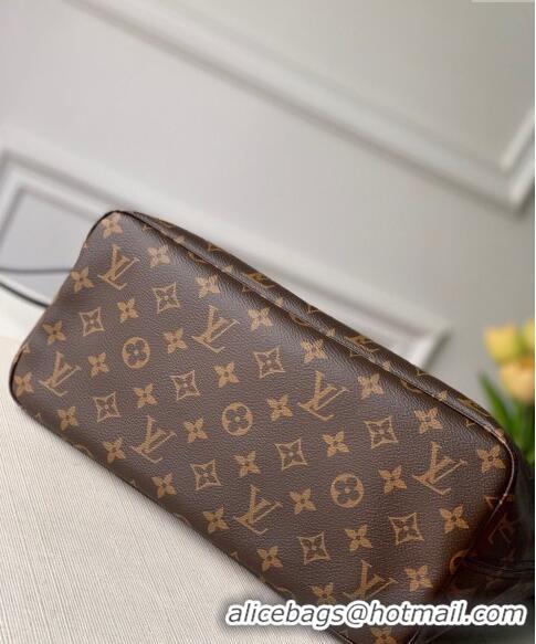 Promotional Louis Vuitton Classic Neverfull MM Tote Bag M48228 Monogram Canvas/Red/Black 2024