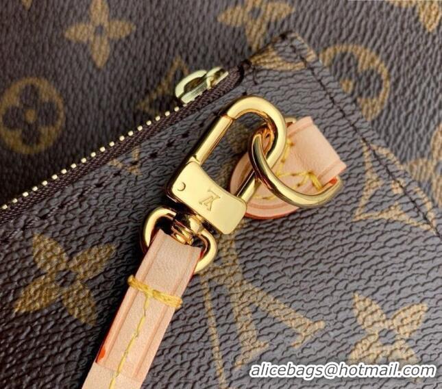 Low Cost Louis Vuitton Classic Neverfull GM Tote Bag M40990 Monogram Canvas/Beige 2024