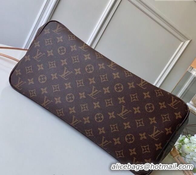 Pretty Style Louis Vuitton Classic Neverfull GM Tote Bag M41180 Monogram Canvas/Red 2024