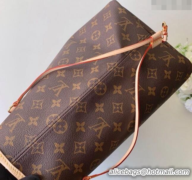 Top Grade Louis Vuitton Classic Neverfull GM Tote Bag M41180 Monogram Canvas/Fuchsia Pink 2024