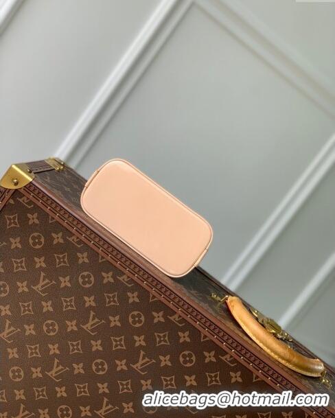 Top Grade Louis Vuitton Nano Alma Bag in Glossy Lilac Purple Monogram Vernis Leather M82974 2024