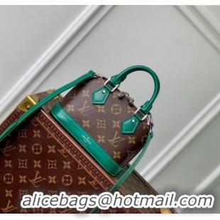 Most Popular Louis Vuitton Nano Alma Bag in Monogram Macassar Canvas M82717 Green 2024