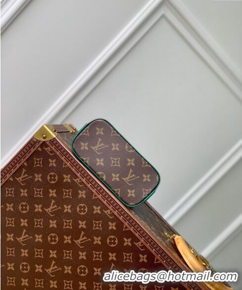 Most Popular Louis Vuitton Nano Alma Bag in Monogram Macassar Canvas M82717 Green 2024