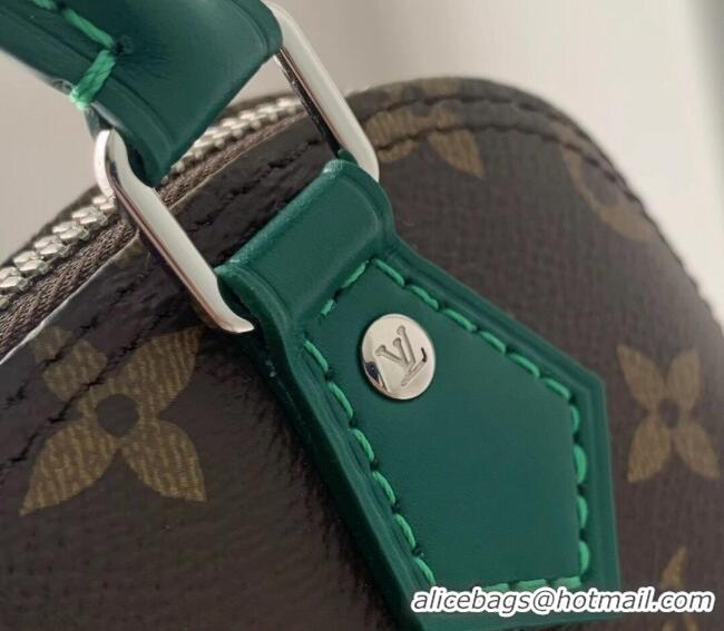 Most Popular Louis Vuitton Nano Alma Bag in Monogram Macassar Canvas M82717 Green 2024