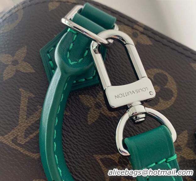 Most Popular Louis Vuitton Nano Alma Bag in Monogram Macassar Canvas M82717 Green 2024