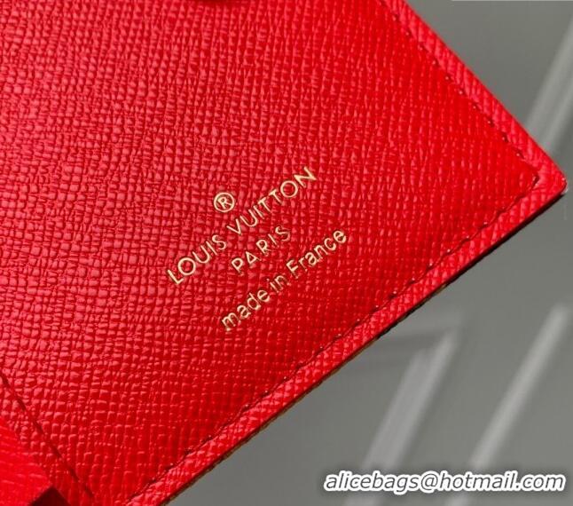 Top Quality Louis Vuitton Lisa Wallet in Monogram Canvas with Vintage Hotel Labels M82383 2024