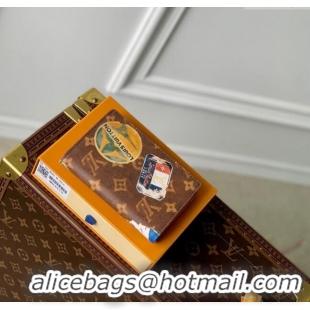 Modern Classic Louis Vuitton Passport Cover in Monogram Canvas with Vintage Hotel Labels M83519 2024